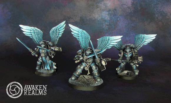Winged Grey Knights Terminators by Awaken Realms