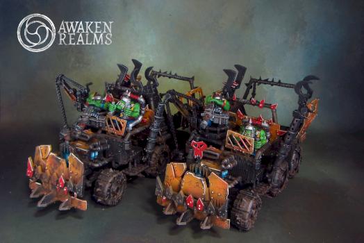 Ork Trukks by Awaken Realms