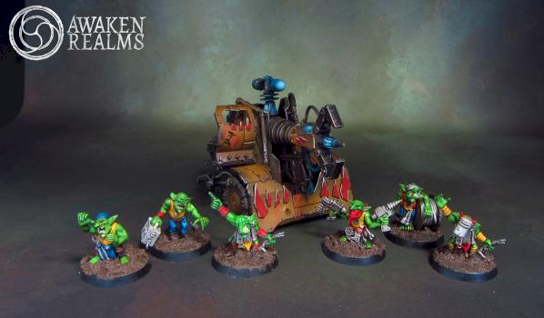 Ork Grot Gun by Awaken Realms