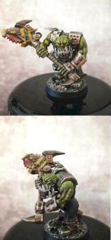 40K Ork Nob by Kenzaburo