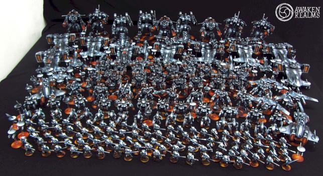 Tau Hexagonal full army by Awaken Realms