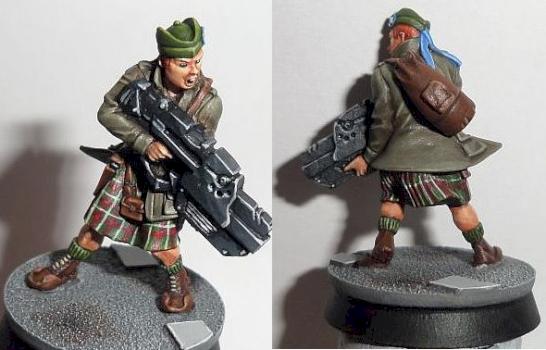 Infinity Ariadna, CALEDONIAN VOLUNTEERS CORPS by bajdur