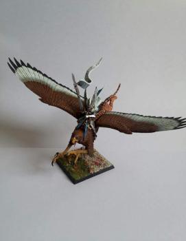 Island of blood High Elf Griffon rider by feekejames