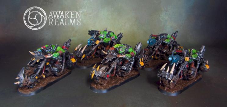 Ork Bikers by Awaken Realms