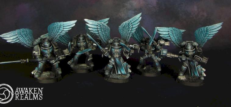 Winged Grey Knights Squad by Awaken Realms