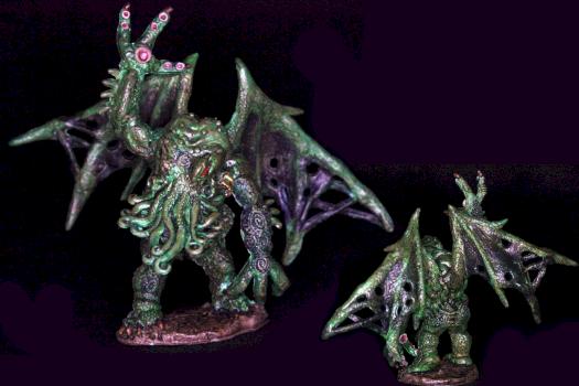 Cthulhu by cecilnephilim