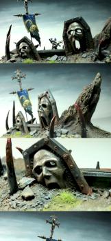 Chaos Shield Barrier & Painted Banner by Terraformer