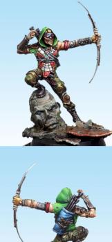 Punkapocalyptic: Ganger with bow by Bad Roll Games