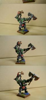 Grimgor Ironhide Black Orc Warboss by Jorne