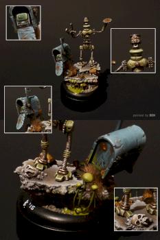 Jeeves Clockwork Robot - Fallout 3 by Dark Factories