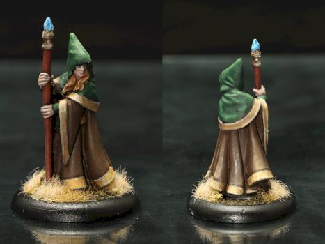 Anirion, Wood Elf Wizard by paedia