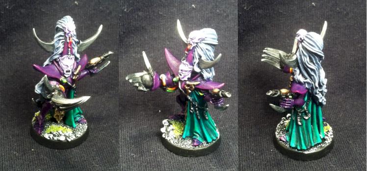 Dark Eldar Archon by totallyboner
