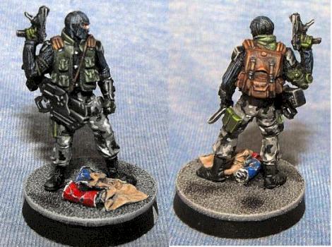 Infinity Ariadna, 1st Highlanders S.A.S. by bajdur