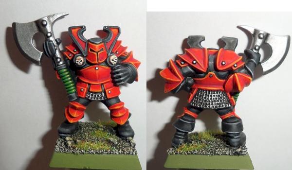 WFB, old school Warrior of Chaos by bajdur