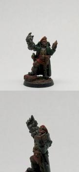 Commissar with Power Fist by selerior