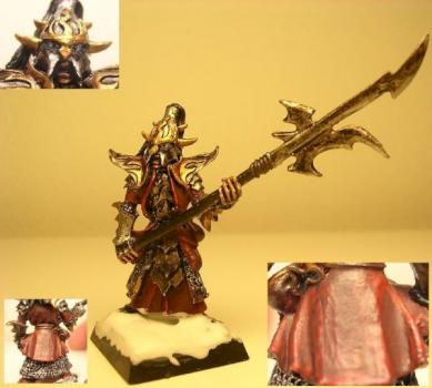 First finished mini - Dark elf blackgaurd by Retrow
