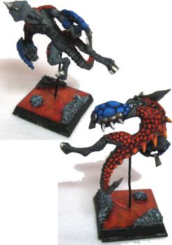 Fire Lizards - Saurus Champion by BadPeople