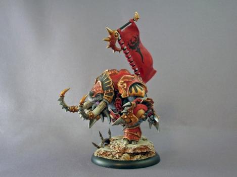 Skorne battle titan by bloodfang