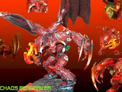 Daemon prince of Khorne by chaos berserker