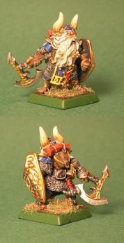 Dwarf Hero, Dain Deepaxe by SouthernRunesmith