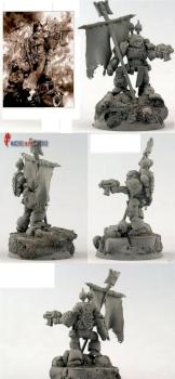 Space Marine Hero by Asmodean