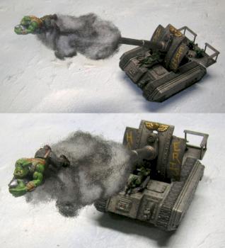 40k Ork Looted Basilisk (conversion) by sirchristopher2