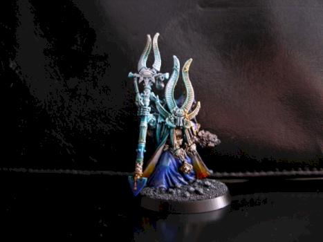 Ahriman,Thousand Sons Sorcerer by Djartistknight