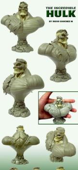 THE INCREDIBLE HULK (BUST) by berzerker