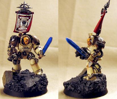 Sons of Dorn - Terminator Captain by slorak