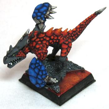 Fire Lizards - Saurus Warrior by BadPeople