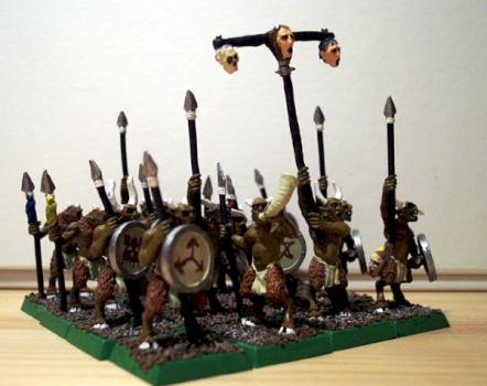 Beastmen Ungor Spearmen by shiftF7