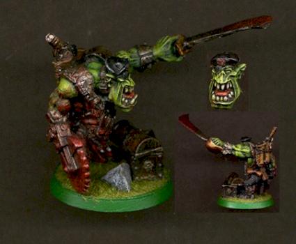 Warboss Kaptin 'EadSplitta by Fjugin