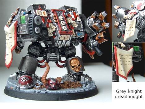 Grey knight Dreadnought by WNE