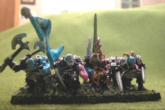 Slaanesh warriors by Lothar