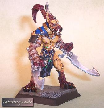 Confrontation:  Kalyar the Awakened by PaintingDude