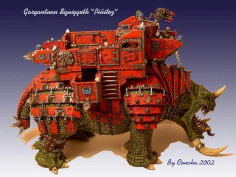 Gargantuan Squiggoth Ork by Concha