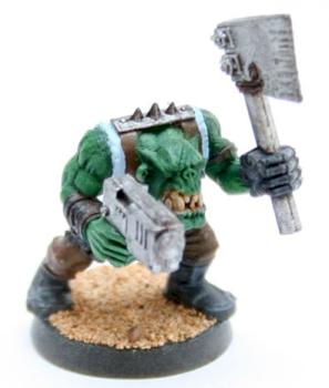 Ork (my first mini) by nik