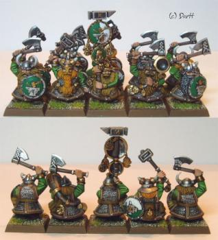 Dwarf warriors by Dartt