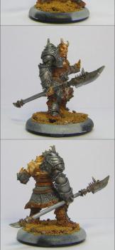 Blighted Ogryn (Legion of Everblight) by zhovtenko
