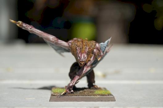 Vampire Counts Varghulf by Monkkeystew