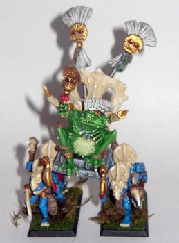 Games Workshop WHFB Lizardmen Slaan Mage by Middle Pillar Path