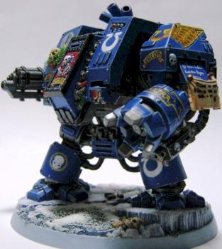Ultramarines Dreadnought by EmperorsPeace