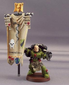 Emperor's Fangs Company Standard Bearer by digital redneck