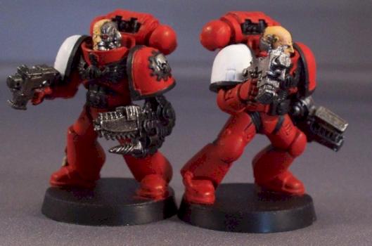 Space Marine Sergeants by digital redneck