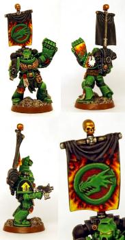Salamander Spacemarine Vet Sgt by KBig