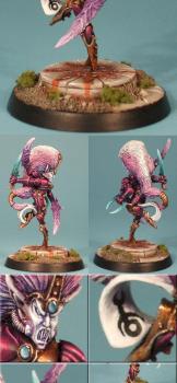 Chaos Slaanesh Blademistress by Mudski