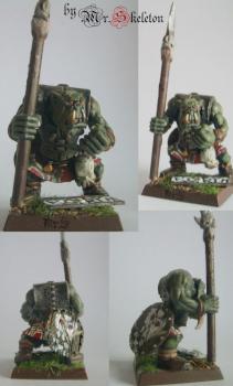 An Ork wants Northwards for Revenge by Mr.Skeleton