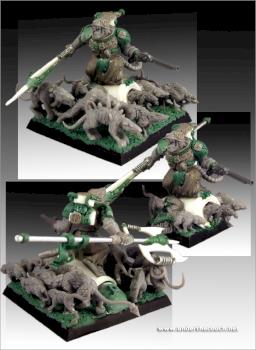 Skaven Army Book Cover Lord Conversion by insaniak