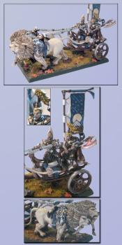 Lion Chariot by Resisto