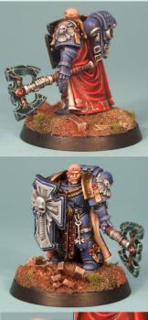 Ultramarine Captain by Mudski